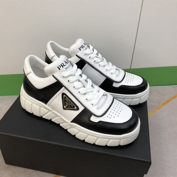 Best Replica PRADA LEATHER SNEAKERS   PRS016 - Colareps