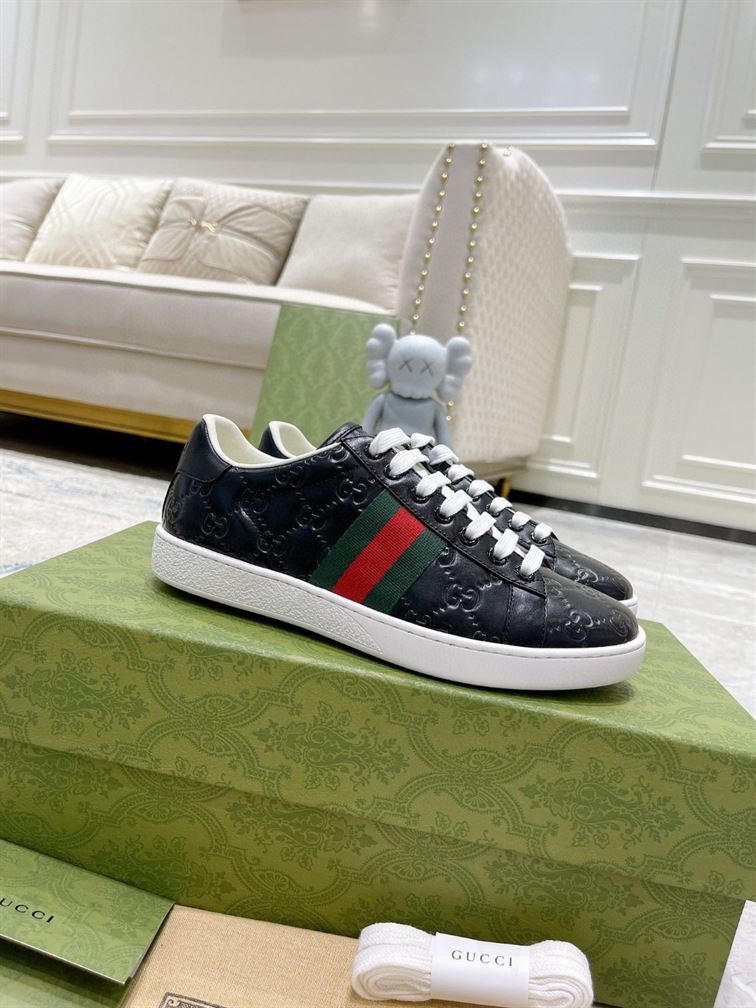 Best Replica GUCCI Dupes Shoes ACE SINGNATURE SNEAKER   GCC076 - Colareps