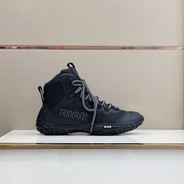 Best Replica DIORIZON HIKING BOOT BLACK TECHNICAL MESH AND RUBBER   DO089 - Colareps