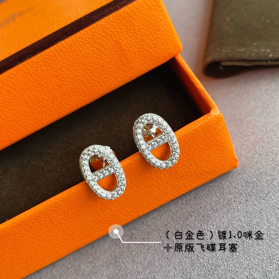 Best Replica Best Hermes Classic Earring - Colareps