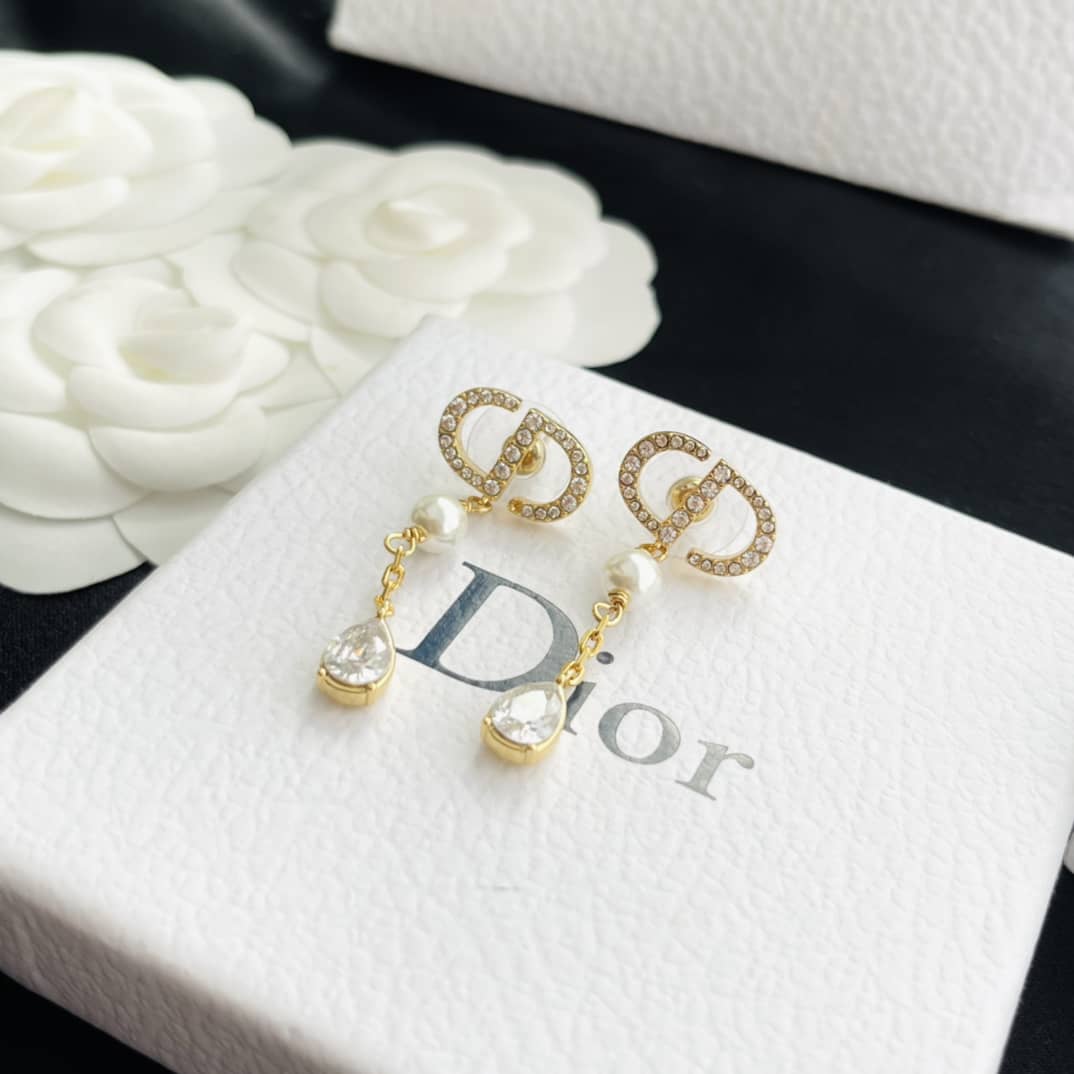 Best Replica Luxury Christian Dior Classic AAA+ Earring - Colareps