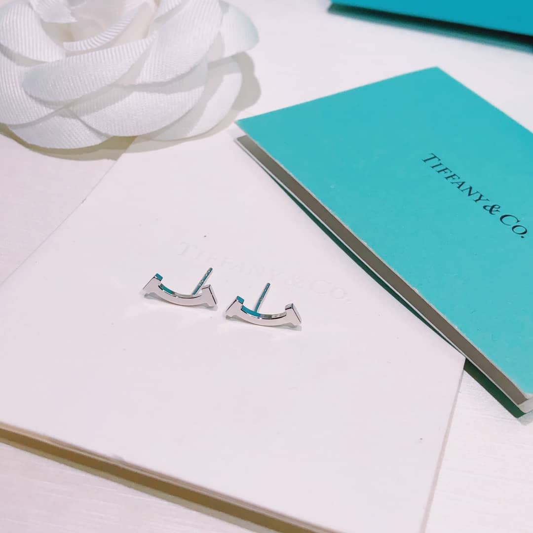 Best Replica Fake Tiffany Logo Earring - Colareps