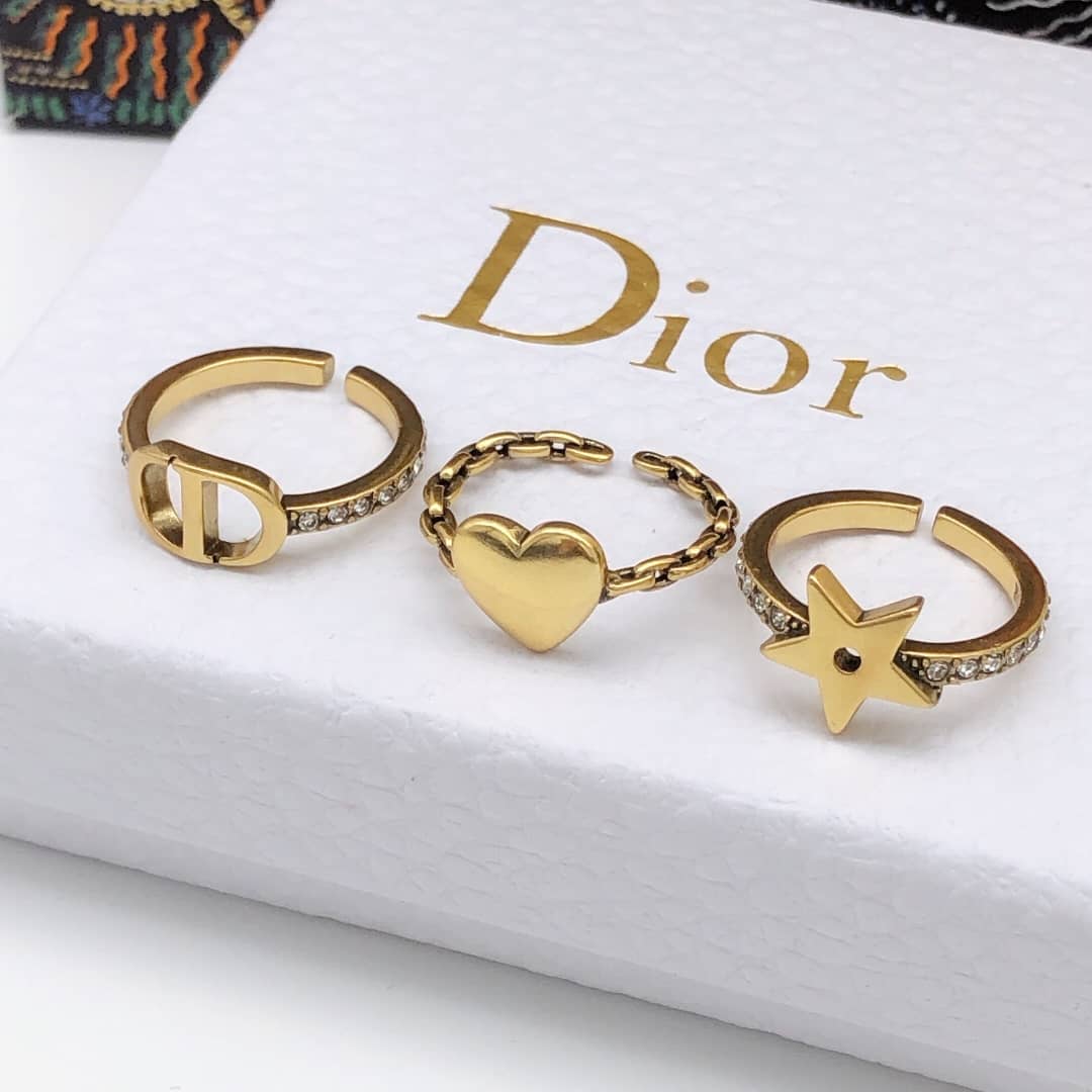 Best Replica Designer Christian Dior Classic Ring - Colareps