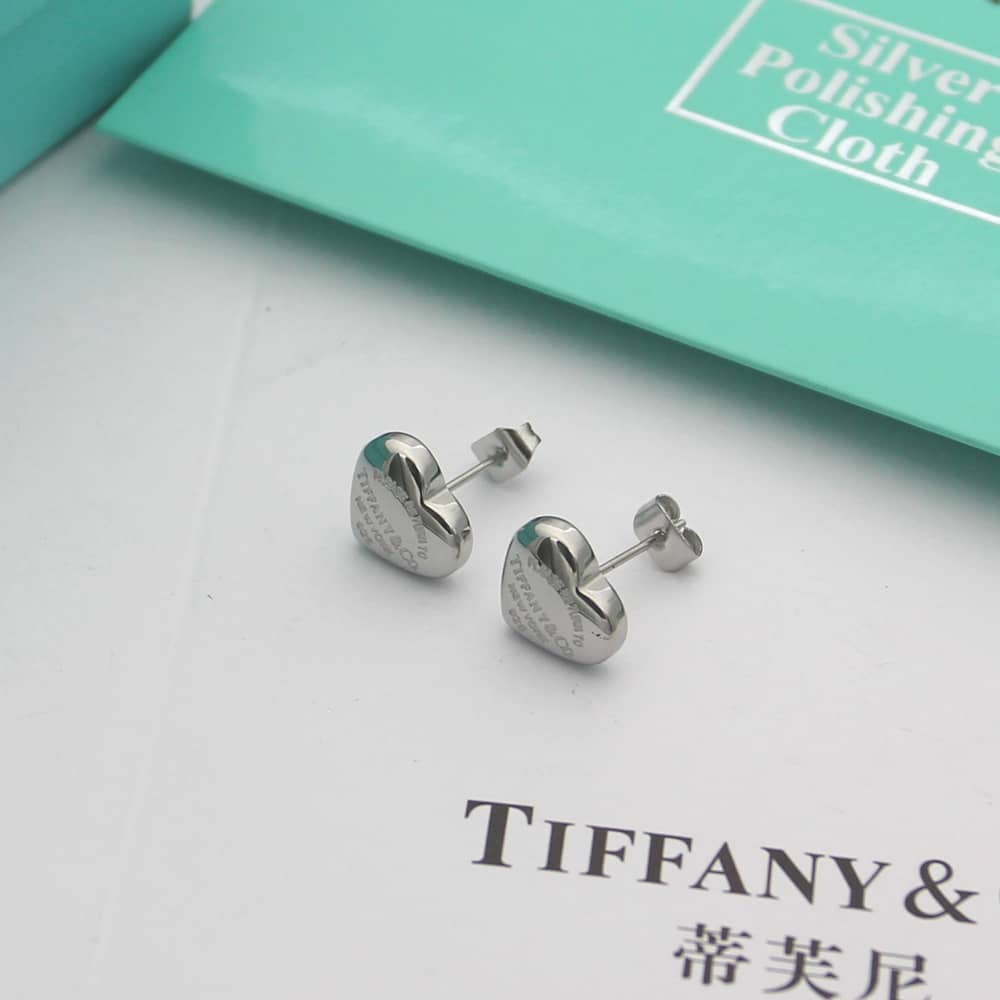 Best Replica Fake Tiffany Logo Earring - Colareps
