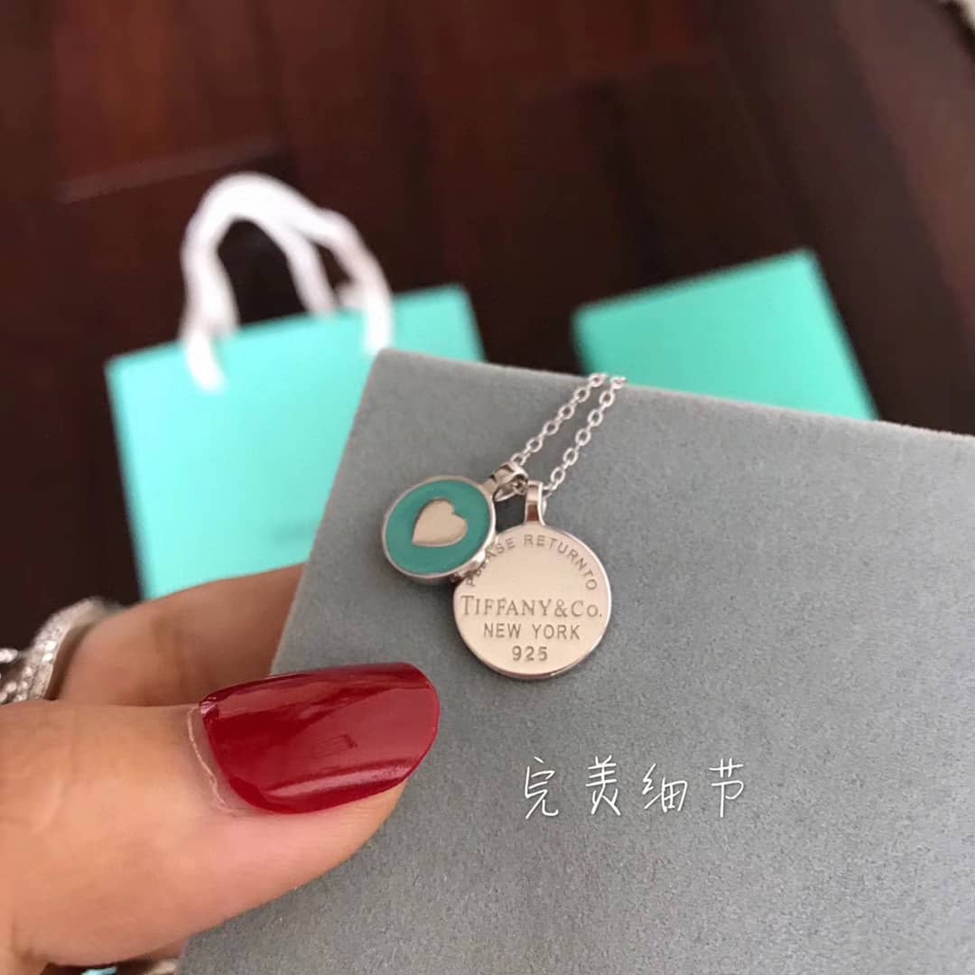 Best Replica Wholesale Tiffany Logo Necklace - Colareps
