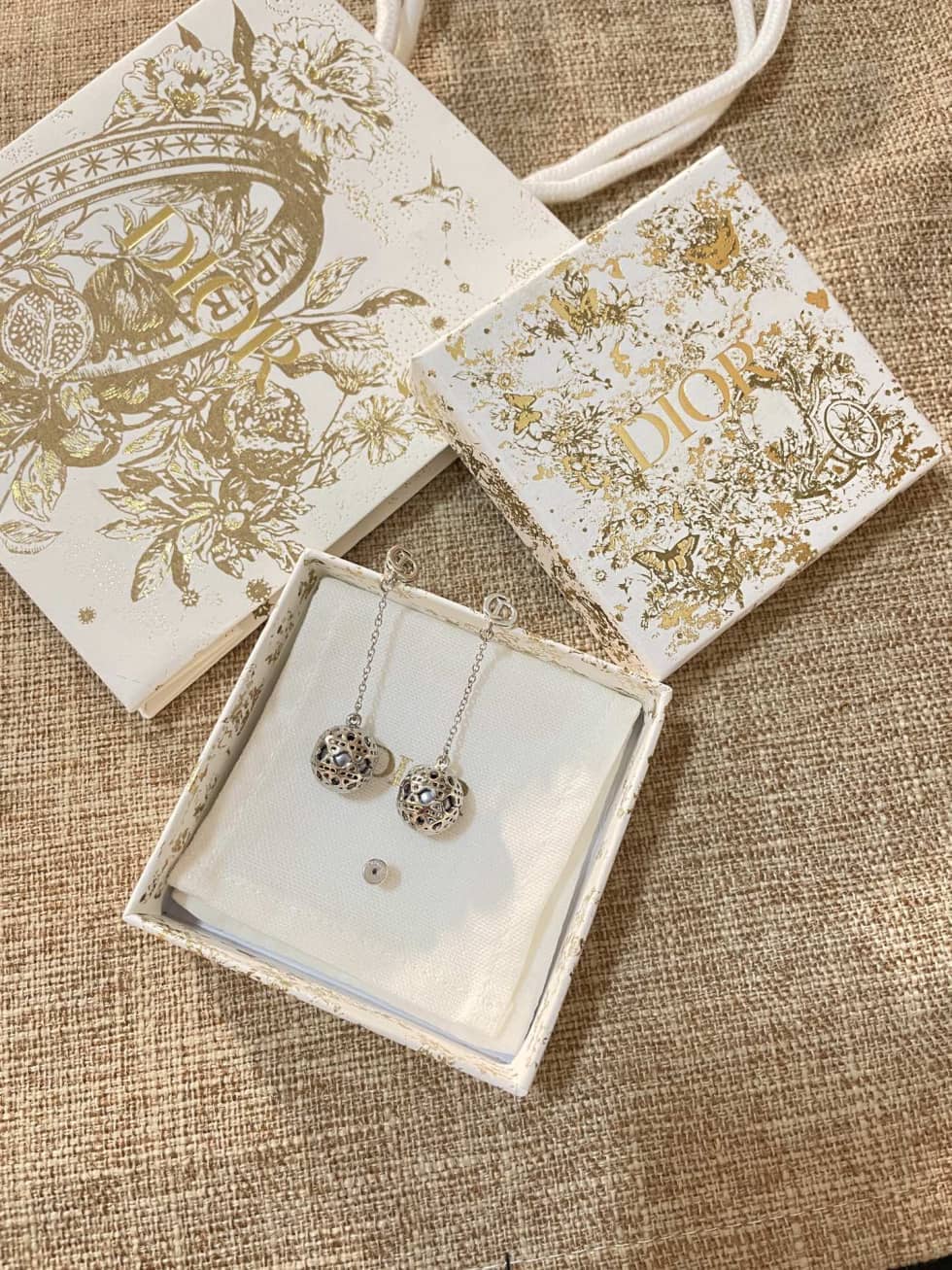 Best Replica Knockoff Christian Dior Logo Earring - Colareps