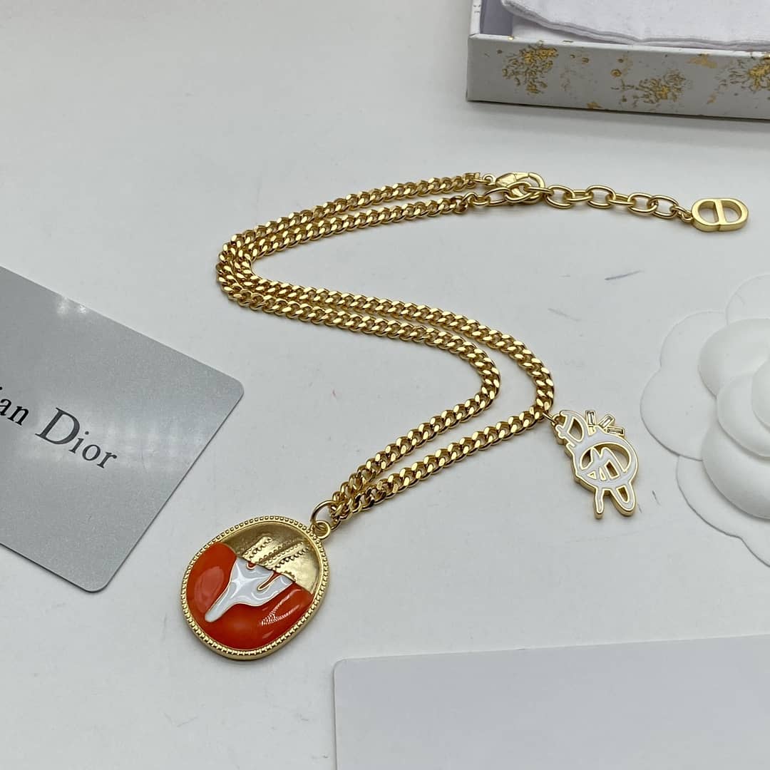 Best Replica Wholesale Christian Dior AAA+ Necklace - Colareps