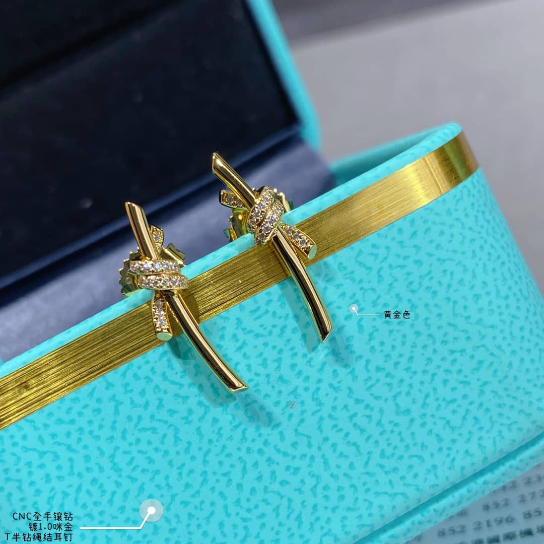 Best Replica Knockoff Tiffany Logo Earring - Colareps