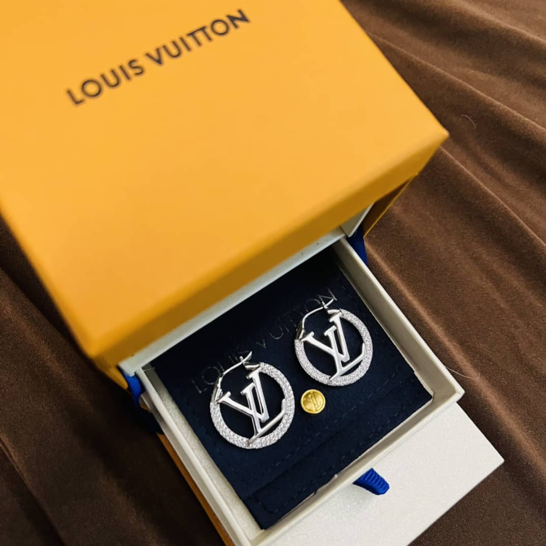 Best Replica LV Hoop Earrings Dupe Logo - Colareps