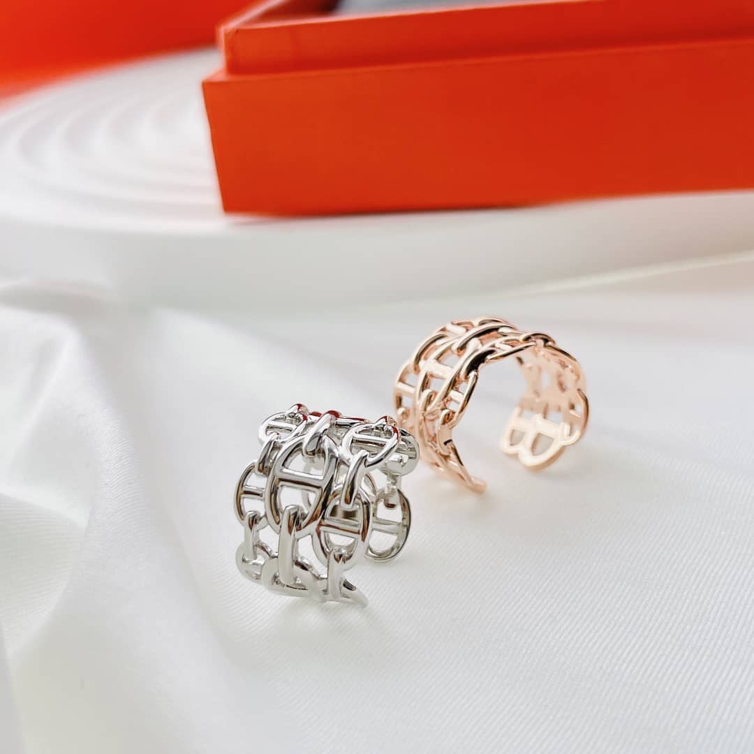 Best Replica Luxury Hermes Classic AAA+ Ring - Colareps