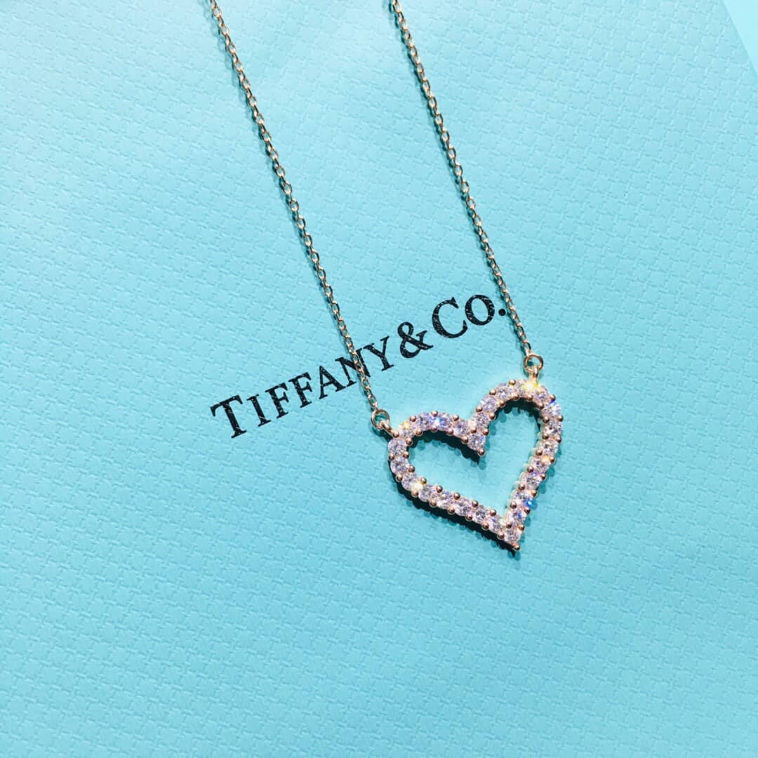 Best Replica Fake Tiffany Logo Necklace - Colareps
