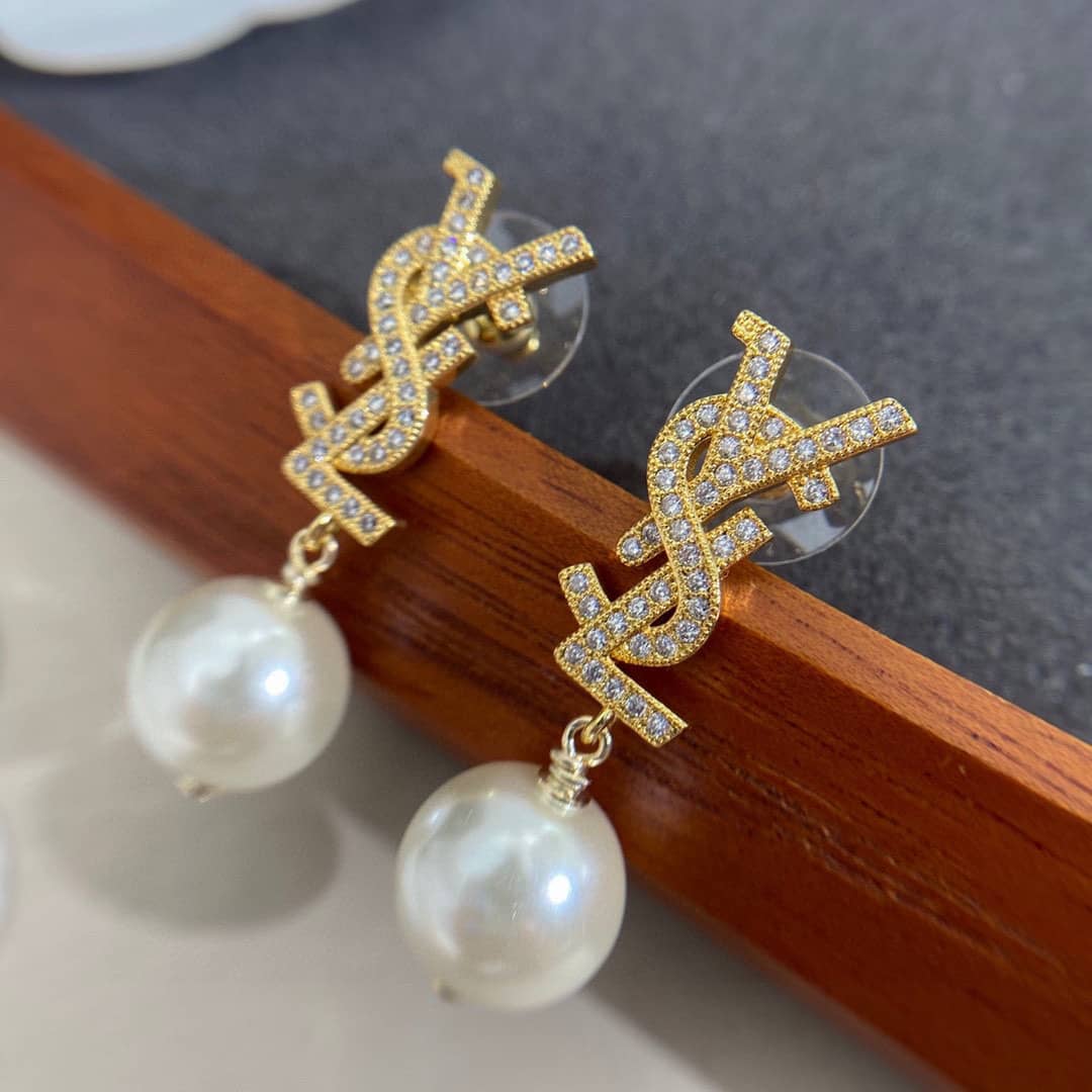 Best Replica Fake YSL Logo Earring - Colareps