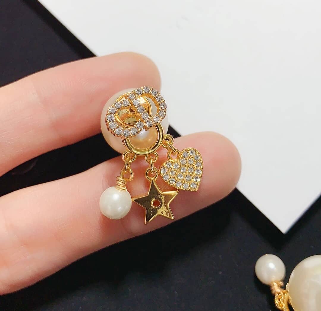 Best Replica Knockoff Christian Dior Logo Earring - Colareps