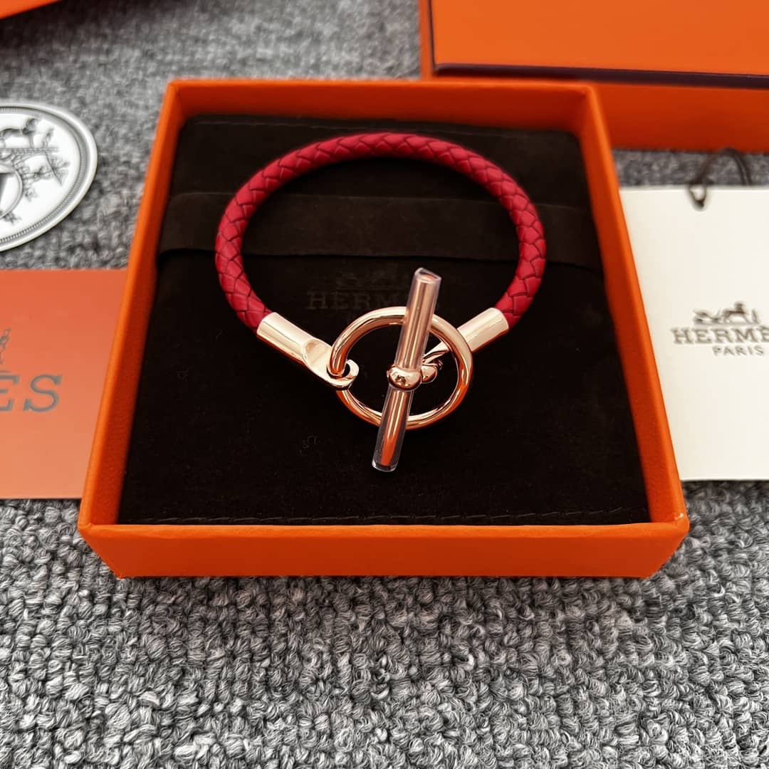 Best Replica Fake Hermes Logo Bracelet - Colareps