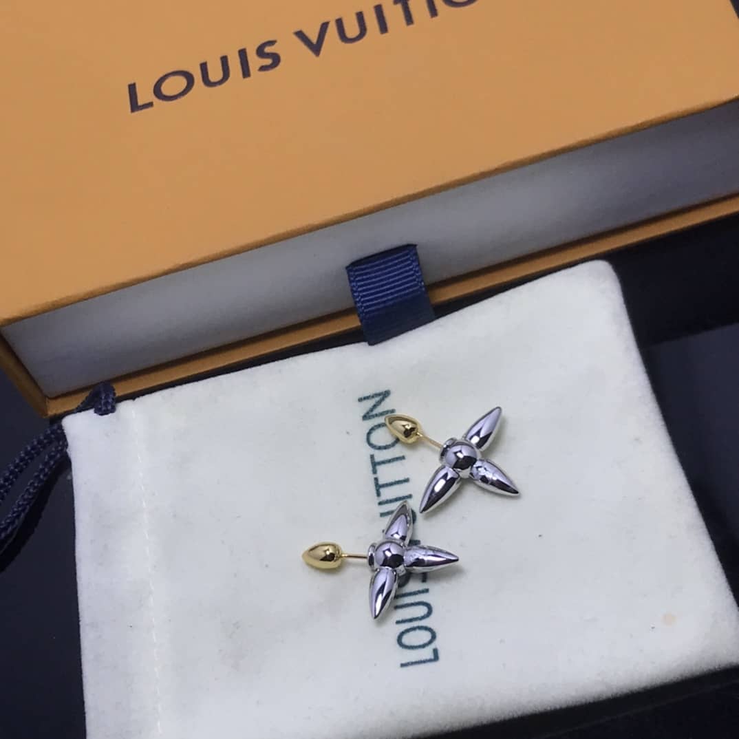 Best Replica Fake Louis vuitton Logo Earring - Colareps