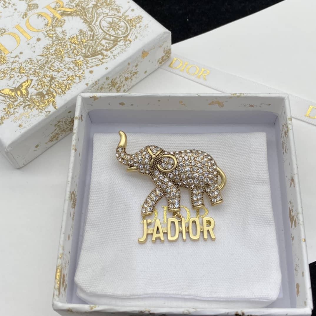 Best Replica Best Christian Dior Classic Brooch - Colareps