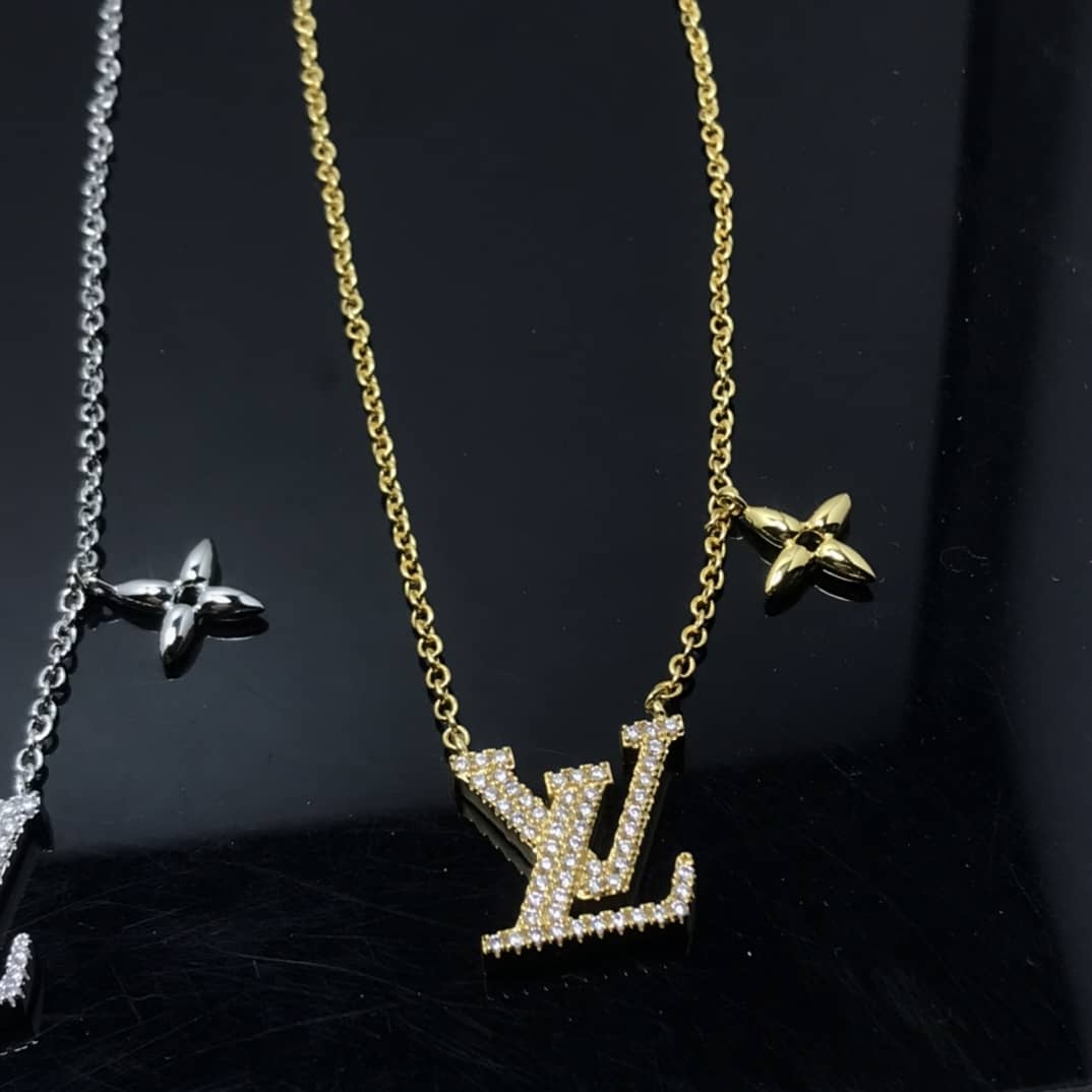 Best Replica Fake Louis vuitton Logo Necklace - Colareps