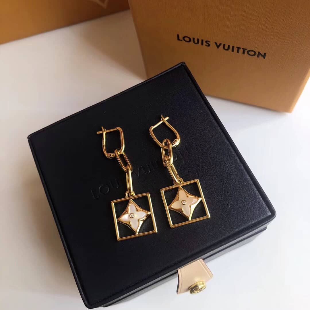 Best Replica LV Hoop Earrings Dupe Logo AAA+ - Colareps