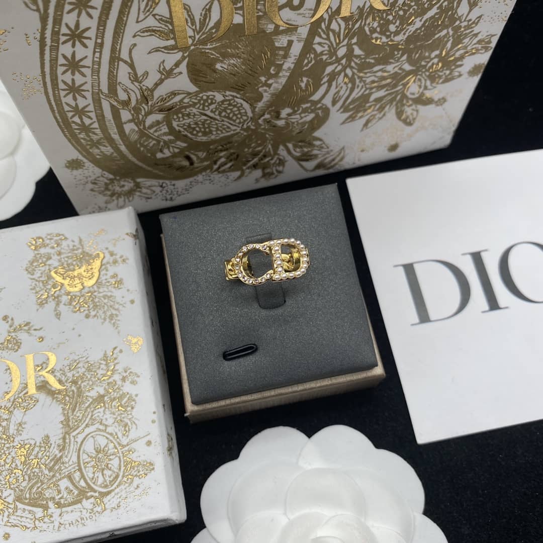Best Replica Wholesale Christian Dior Logo Ring - Colareps