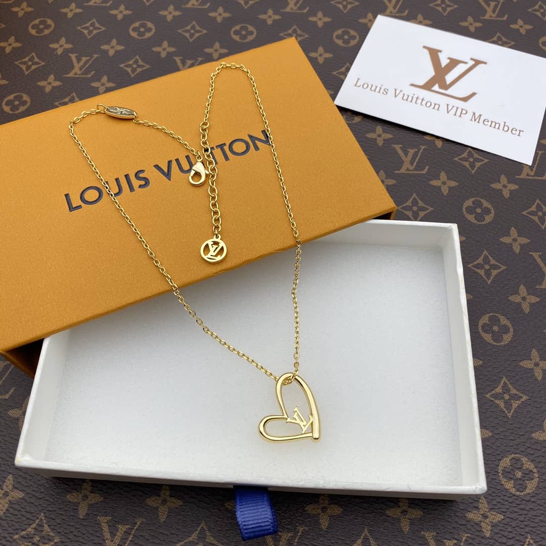 Best Replica Fake Louis vuitton Logo Necklace - Colareps