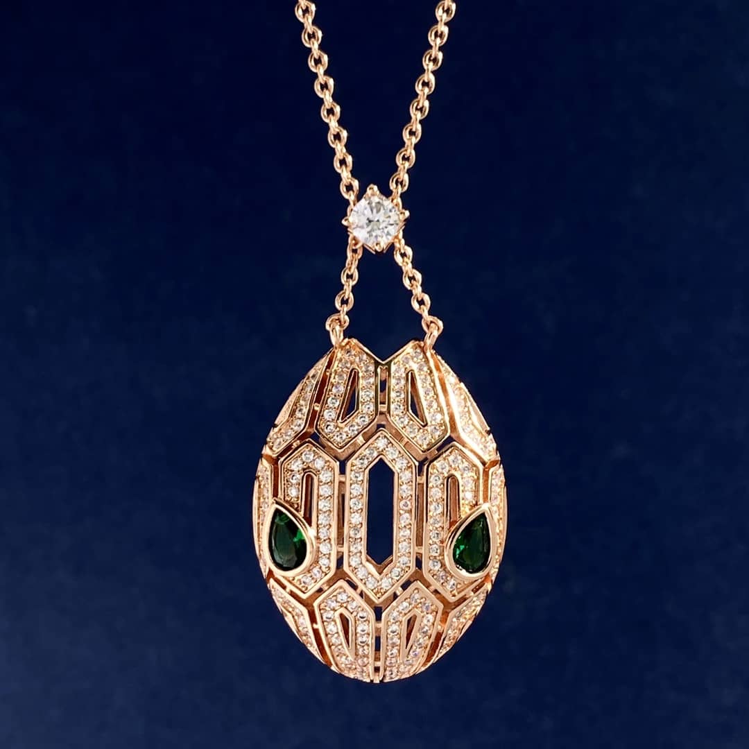 Best Replica Wholesale Bvlgari Logo Necklace - Colareps