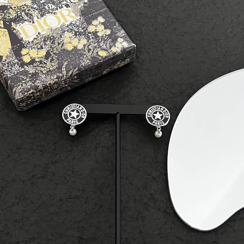Best Replica Knockoff Christian Dior Logo Earring - Colareps