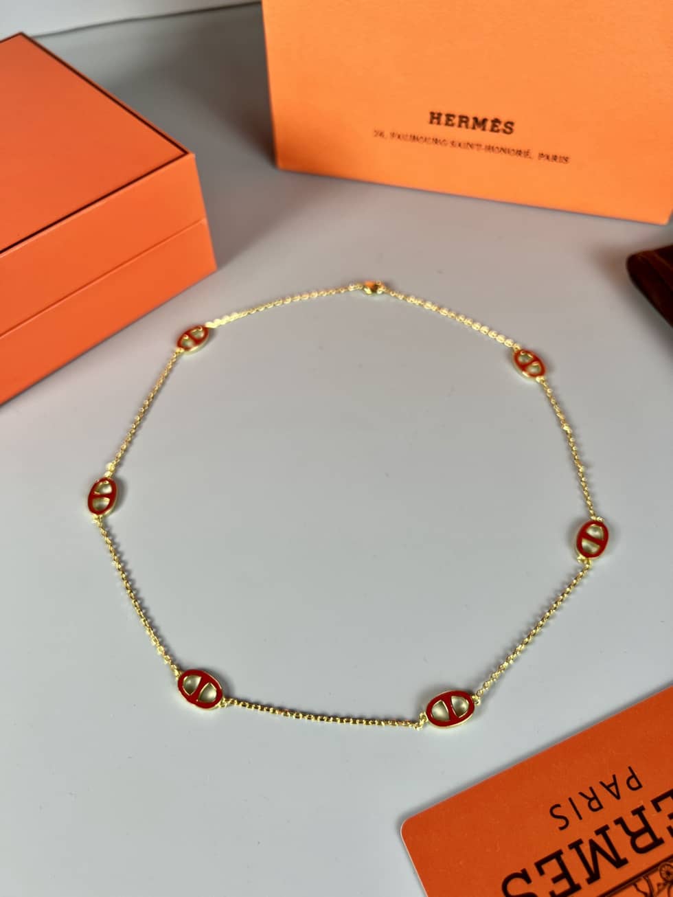 Best Replica 7 Star Hermes Necklace - Colareps