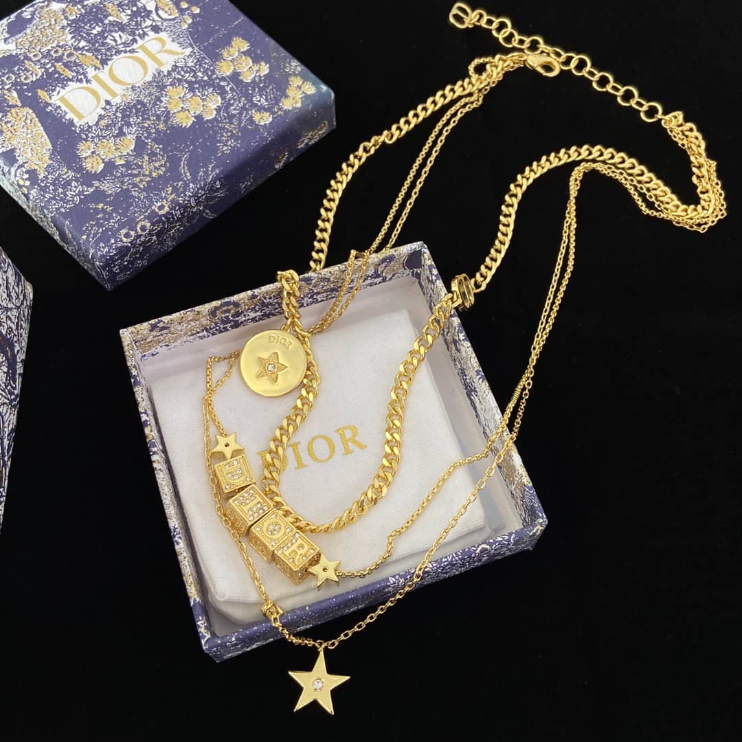 Best Replica Wholesale Christian Dior AAA+ Necklace - Colareps