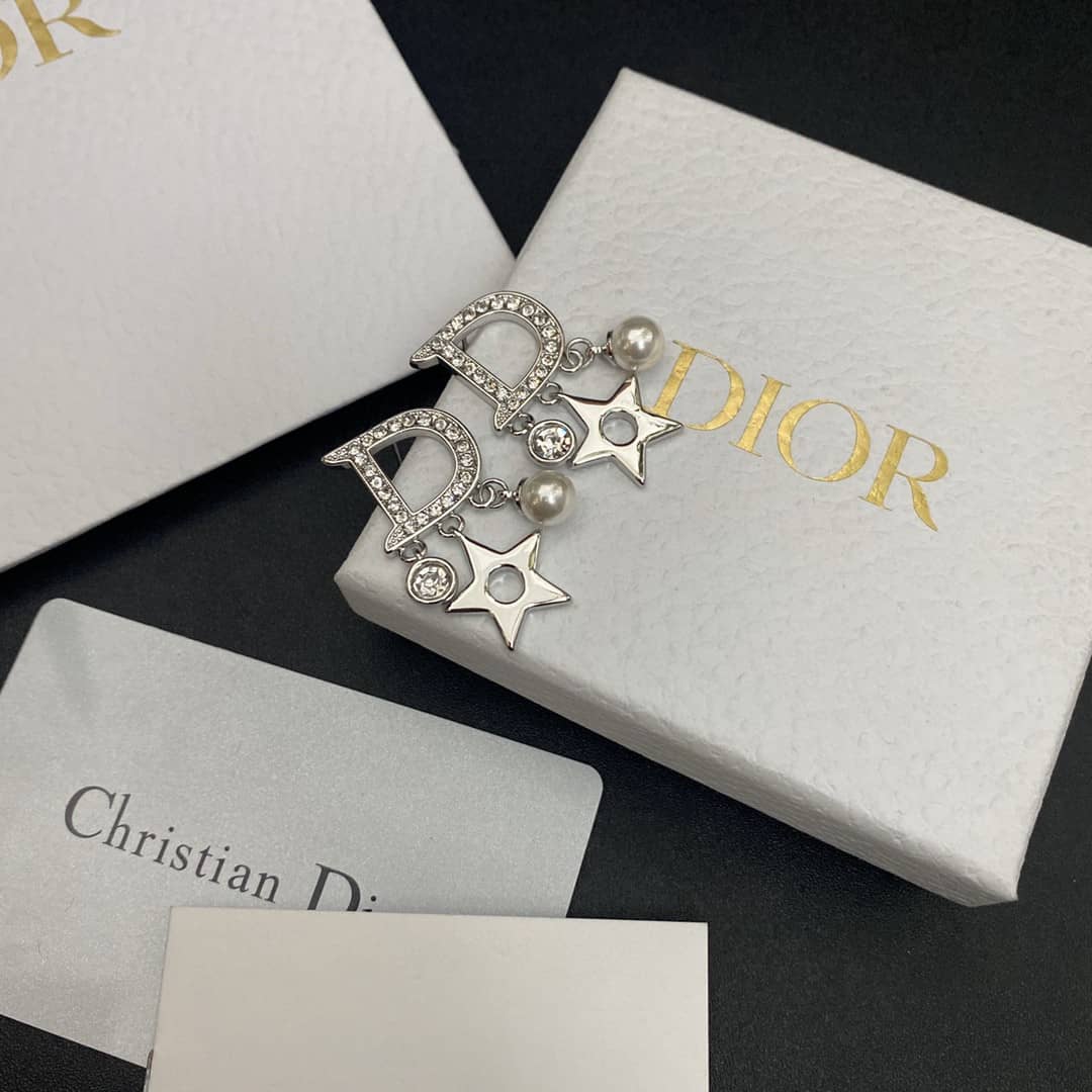 Best Replica Knockoff Christian Dior Logo Earring - Colareps