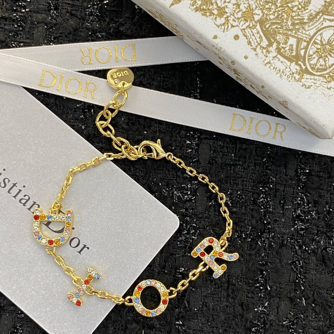 Best Replica Wholesale Christian Dior Logo Bracelet - Colareps