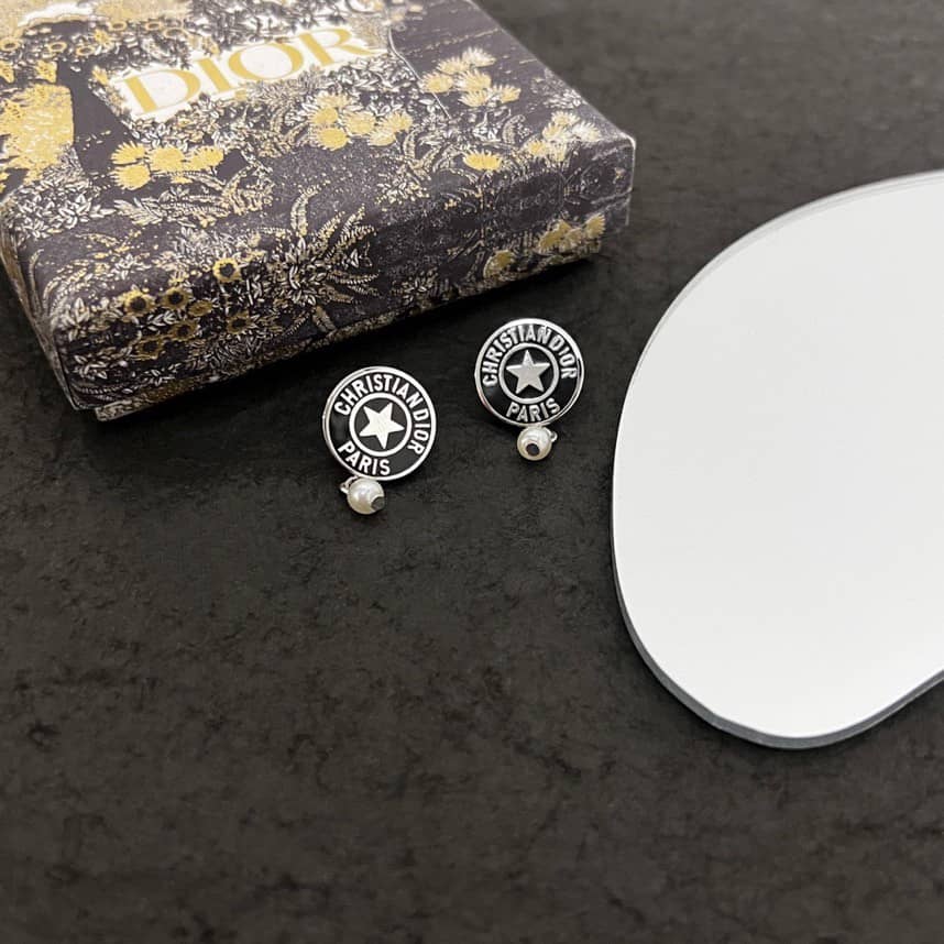 Best Replica Knockoff Christian Dior Logo Earring - Colareps