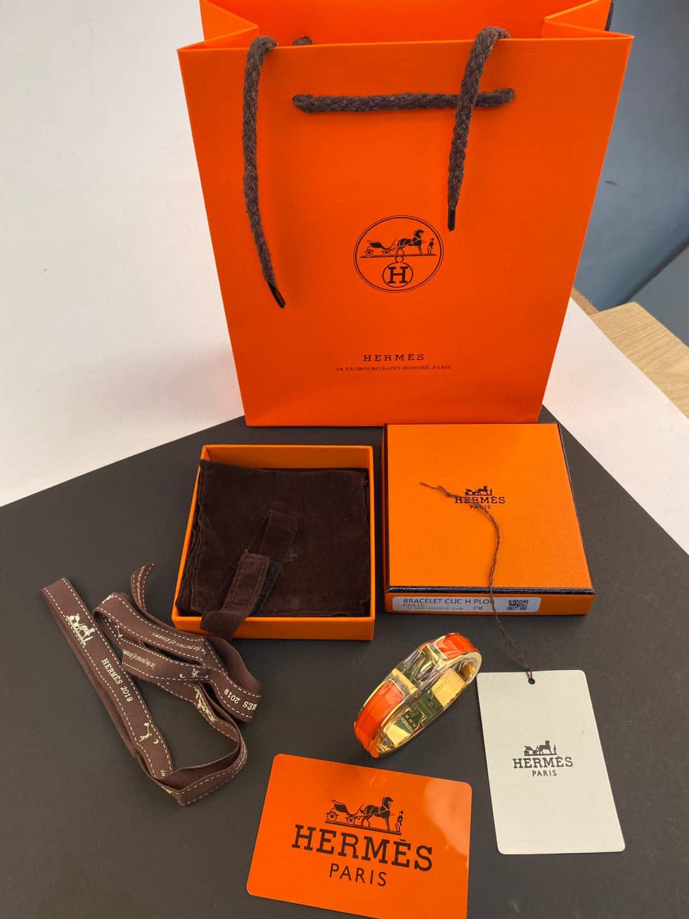 Best Replica Wholesale Hermes Logo Bracelet - Colareps