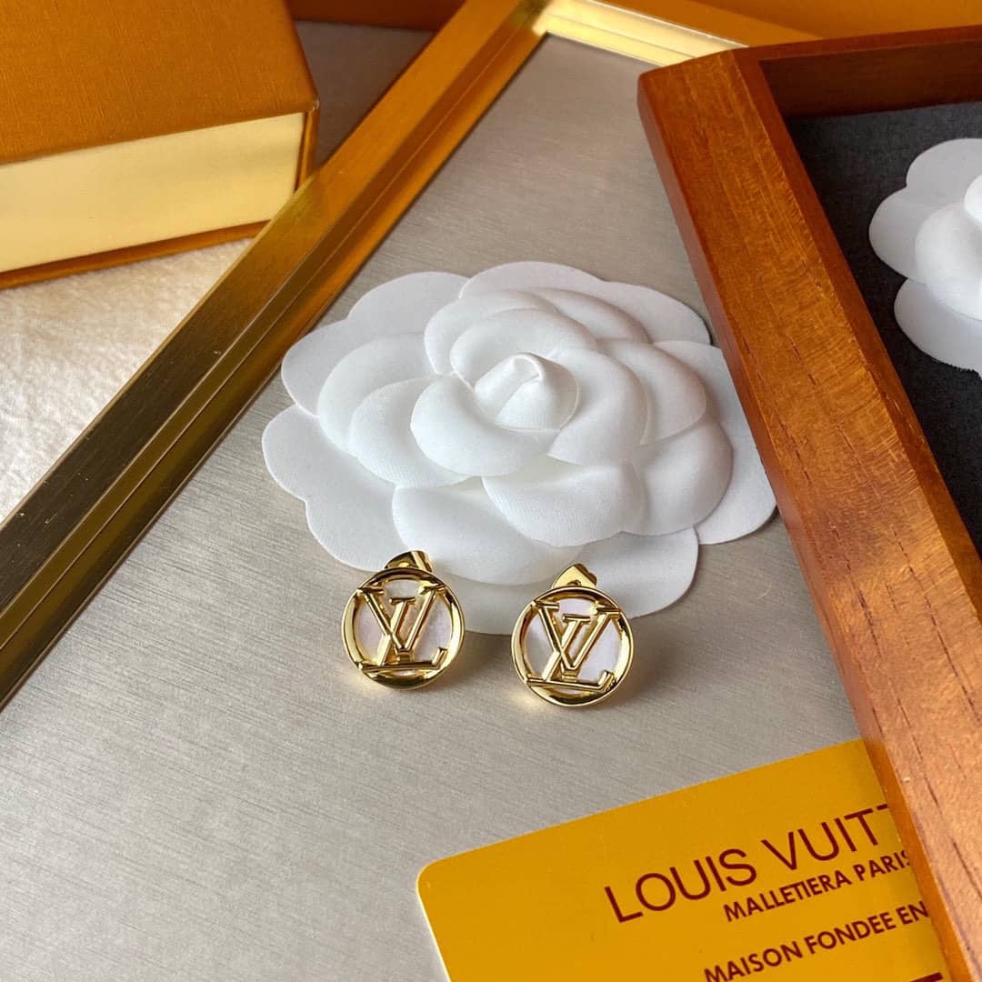 Best Replica Fake Louis vuitton Logo Earring - Colareps