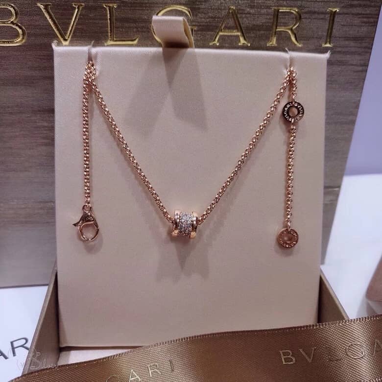 Best Replica Wholesale Bvlgari Logo Necklace - Colareps