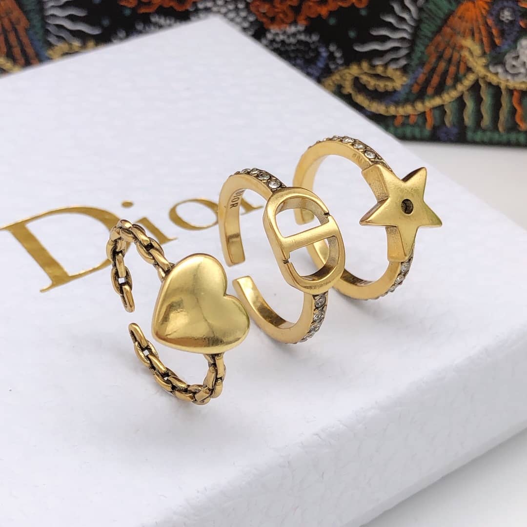 Best Replica Designer Christian Dior Classic Ring - Colareps