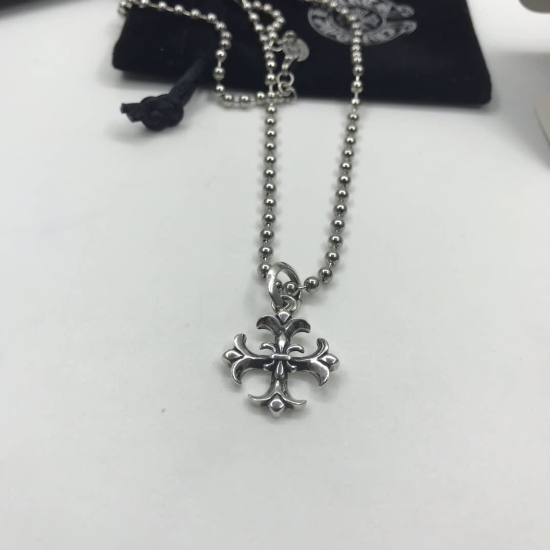 Best Replica Wholesale Chrome Hearts Logo Necklace - Colareps