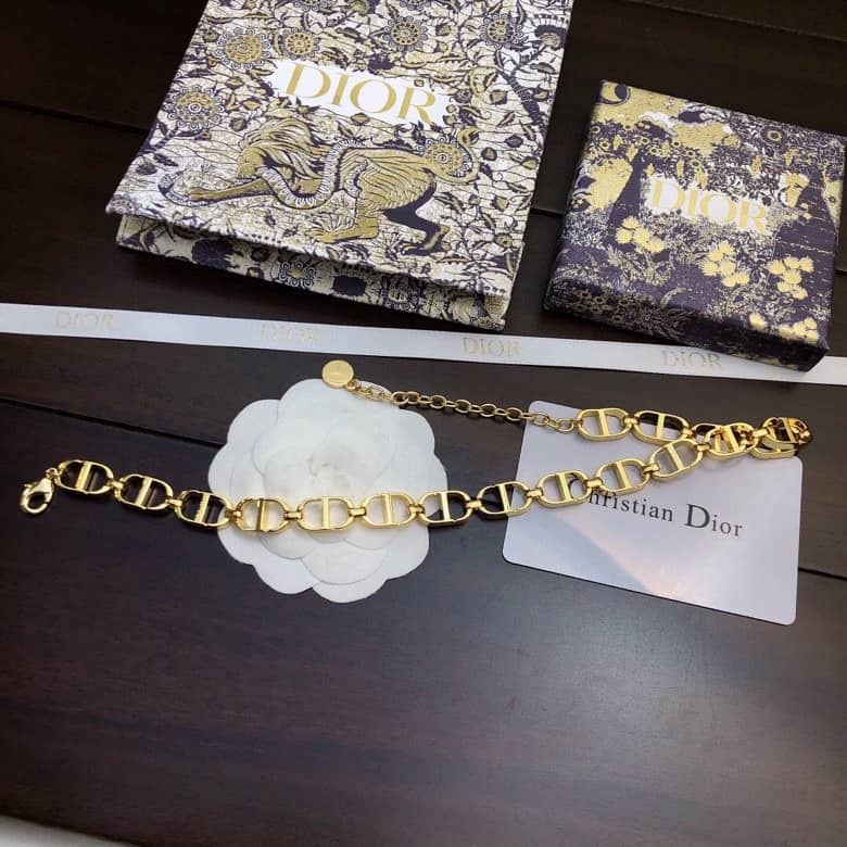 Best Replica Knockoff Christian Dior Logo Necklace - Colareps