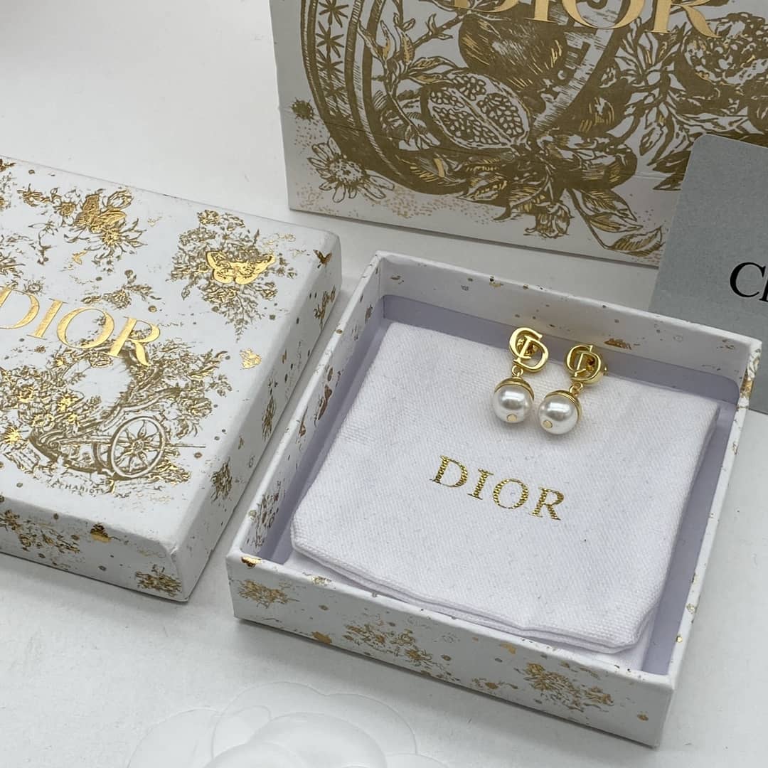 Best Replica Knockoff Christian Dior Logo Earring - Colareps