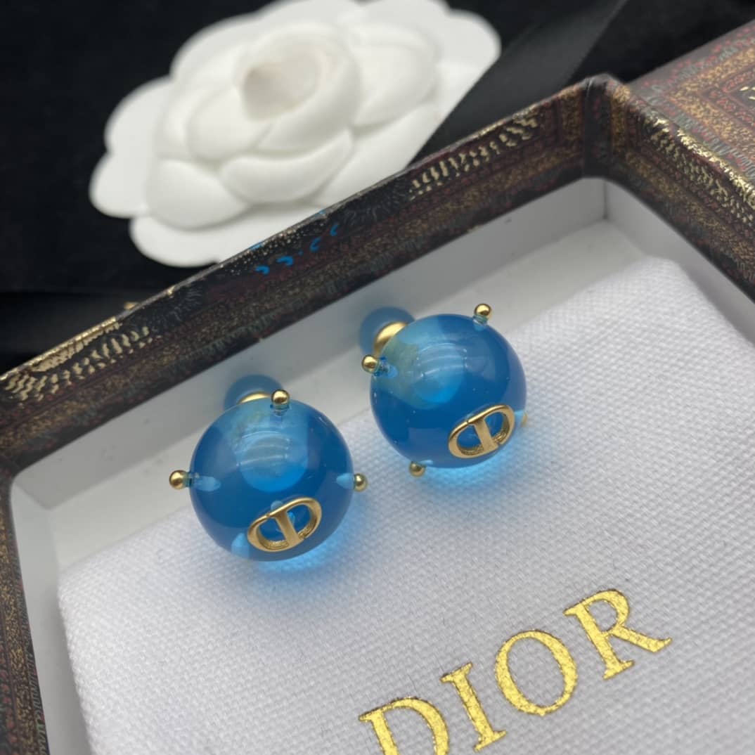 Best Replica Wholesale Christian Dior Logo Earring - Colareps