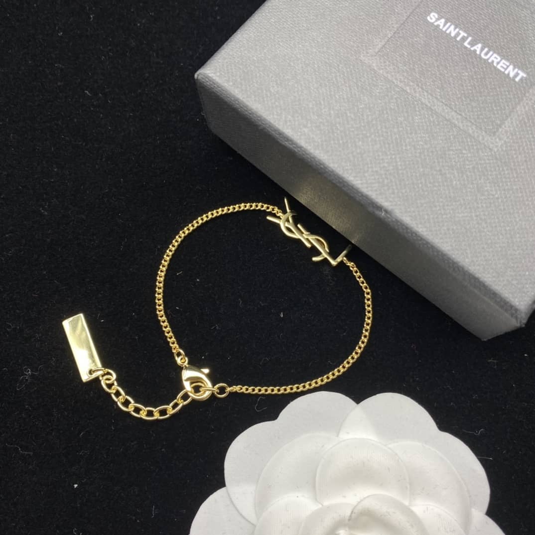 Best Replica Fake YSL Logo Bracelet - Colareps