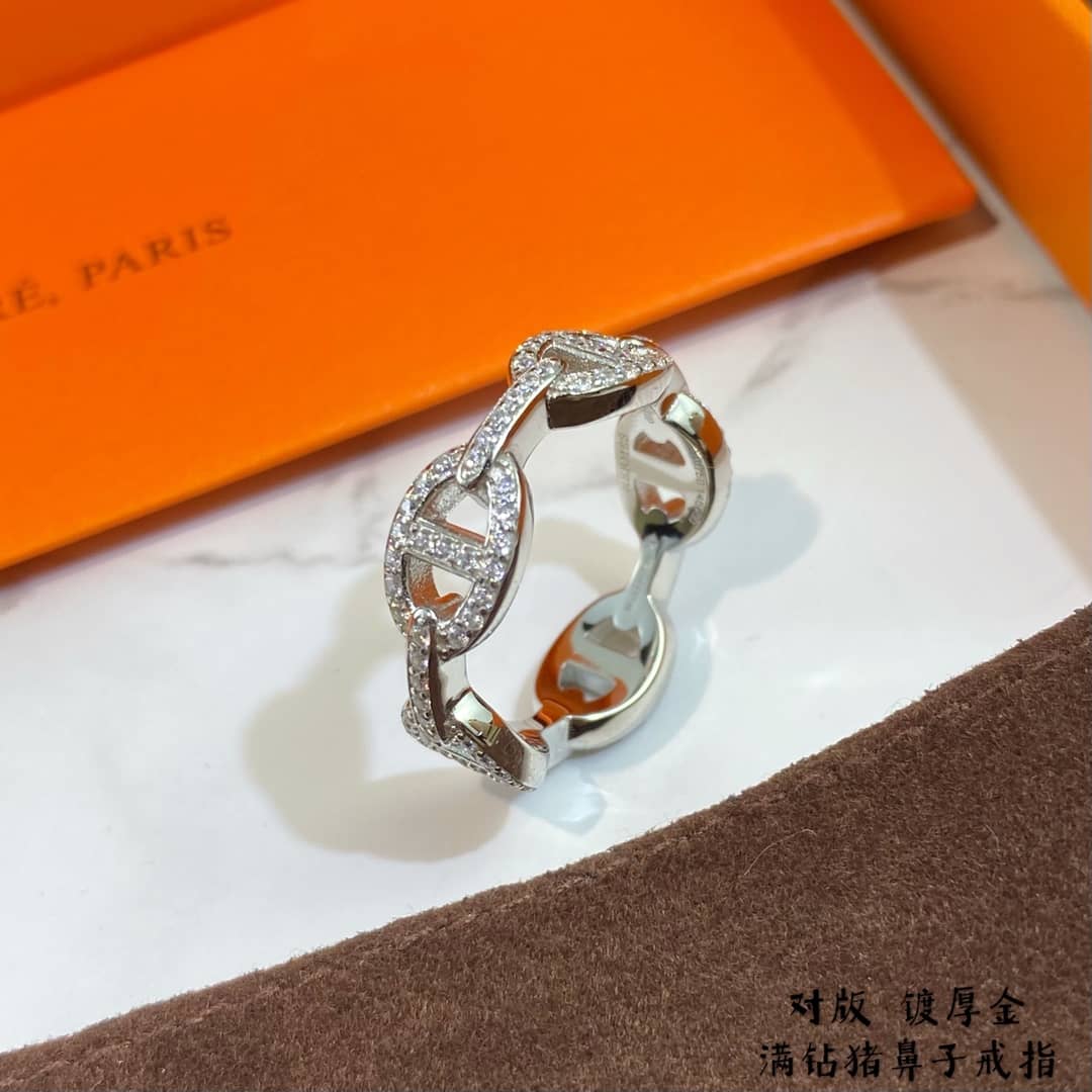 Best Replica 7 Star Hermes Ring - Colareps