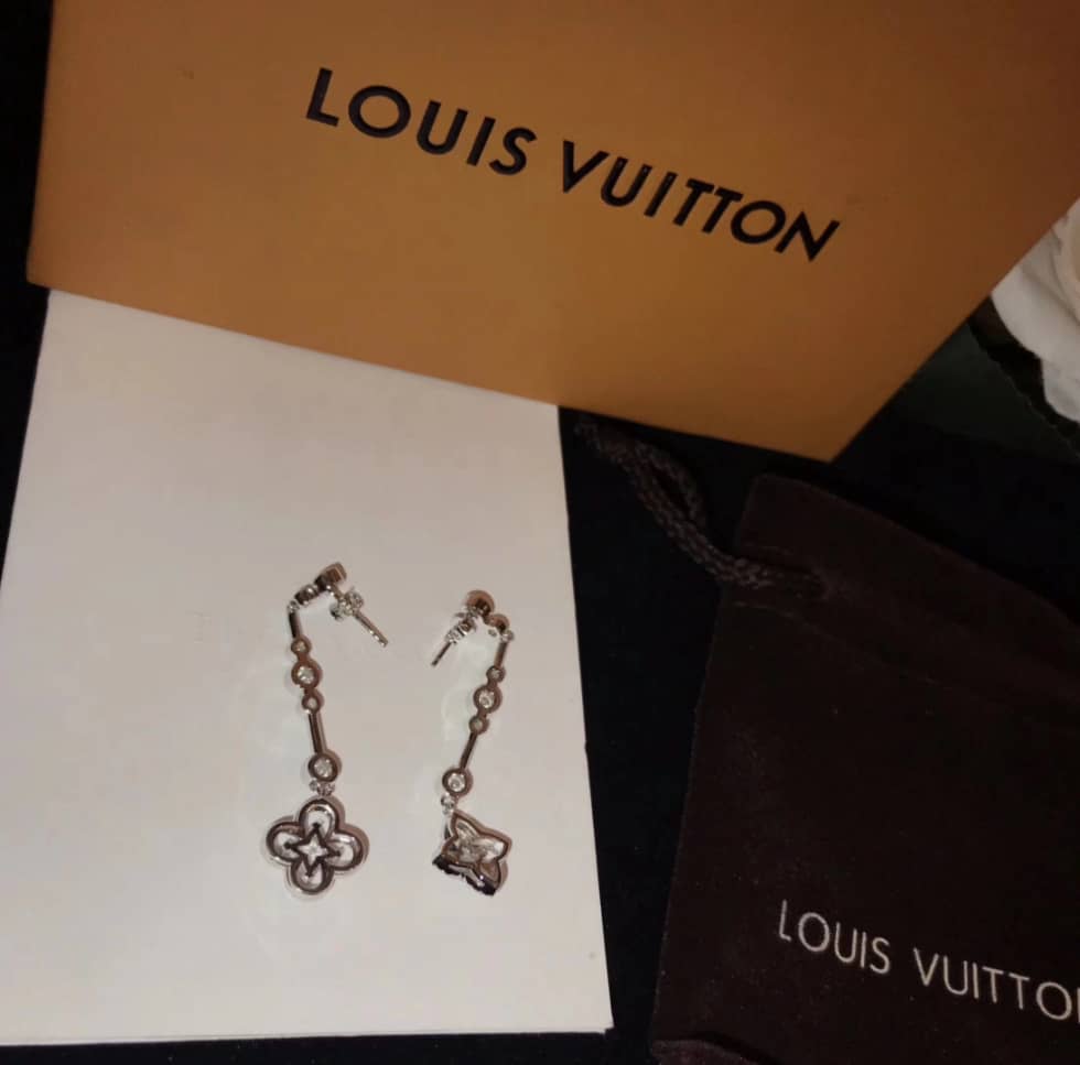 Best Replica Fake Louis vuitton Logo Earring - Colareps