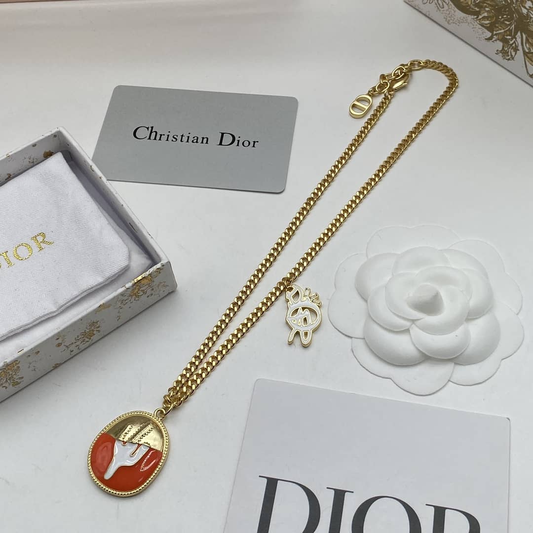 Best Replica Wholesale Christian Dior AAA+ Necklace - Colareps