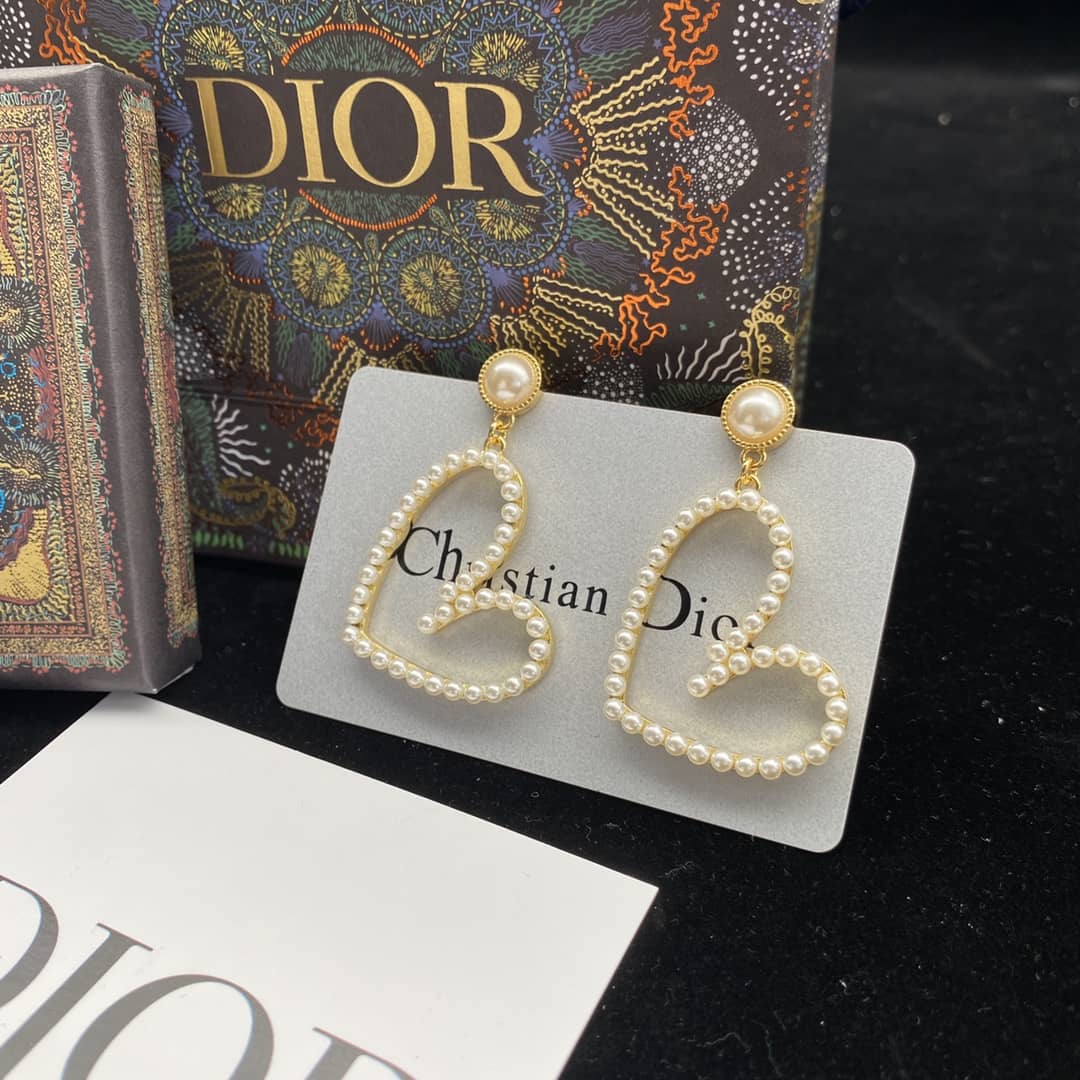 Best Replica Wholesale Christian Dior Logo Earring - Colareps