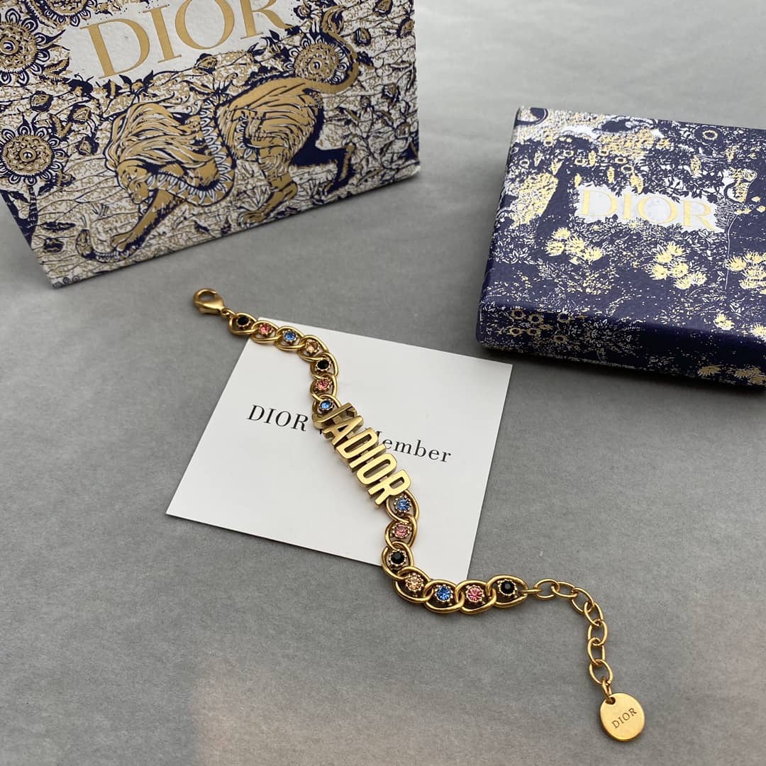 Best Replica Knockoff Christian Dior Logo Bracelet - Colareps
