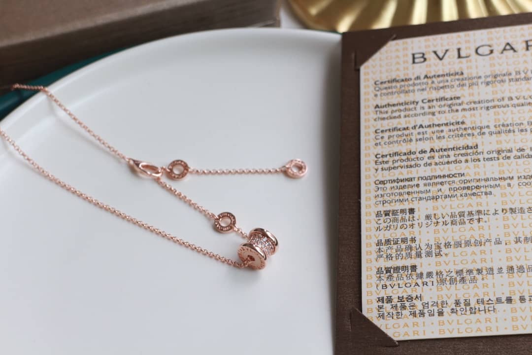 Best Replica Knockoff Bvlgari Logo Necklace - Colareps