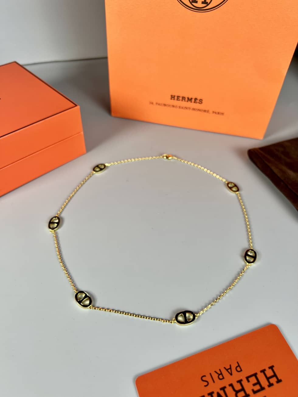 Best Replica 7 Star Hermes Necklace - Colareps