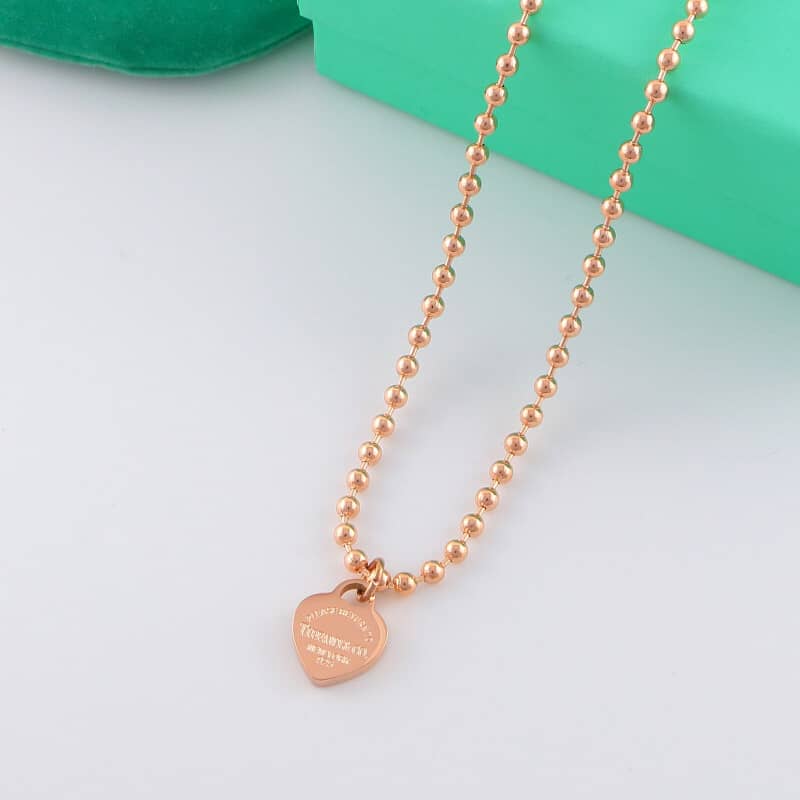 Best Replica Knockoff Tiffany Logo Necklace - Colareps