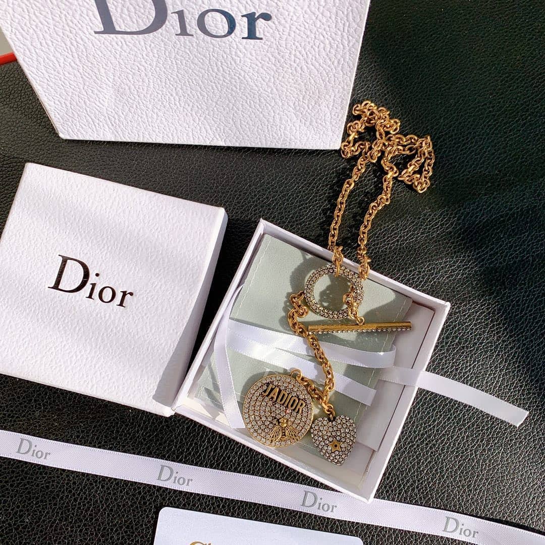 Best Replica Wholesale Christian Dior Logo Necklace - Colareps