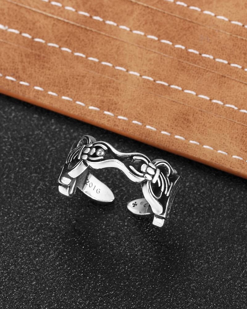 Best Replica Wholesale Chrome Hearts Logo Ring - Colareps